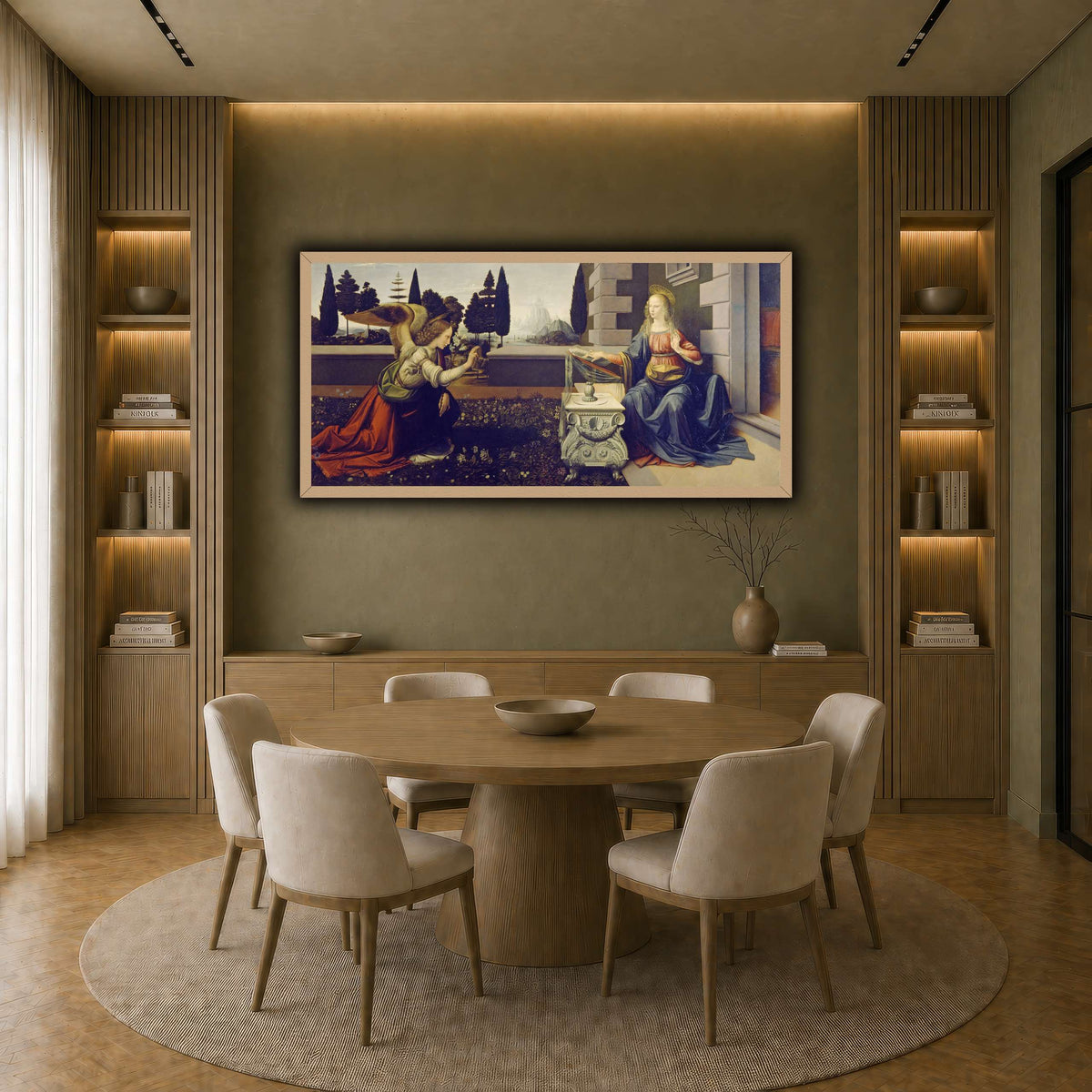 Leonardo_da_Vinci_-_Annunciazione earth-dining room