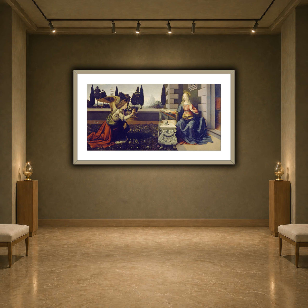 Leonardo_da_Vinci_-_Annunciazione earth-agallery