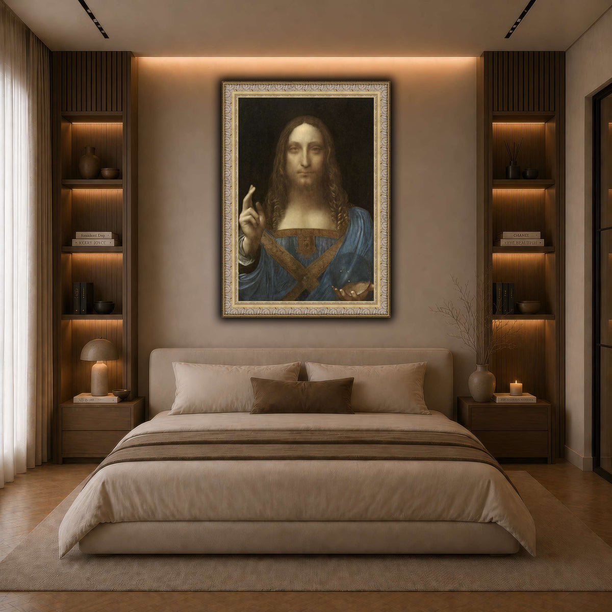Leonardo_da_Vinci,_Salvator_Mundi_result dark neutral-bedroom
