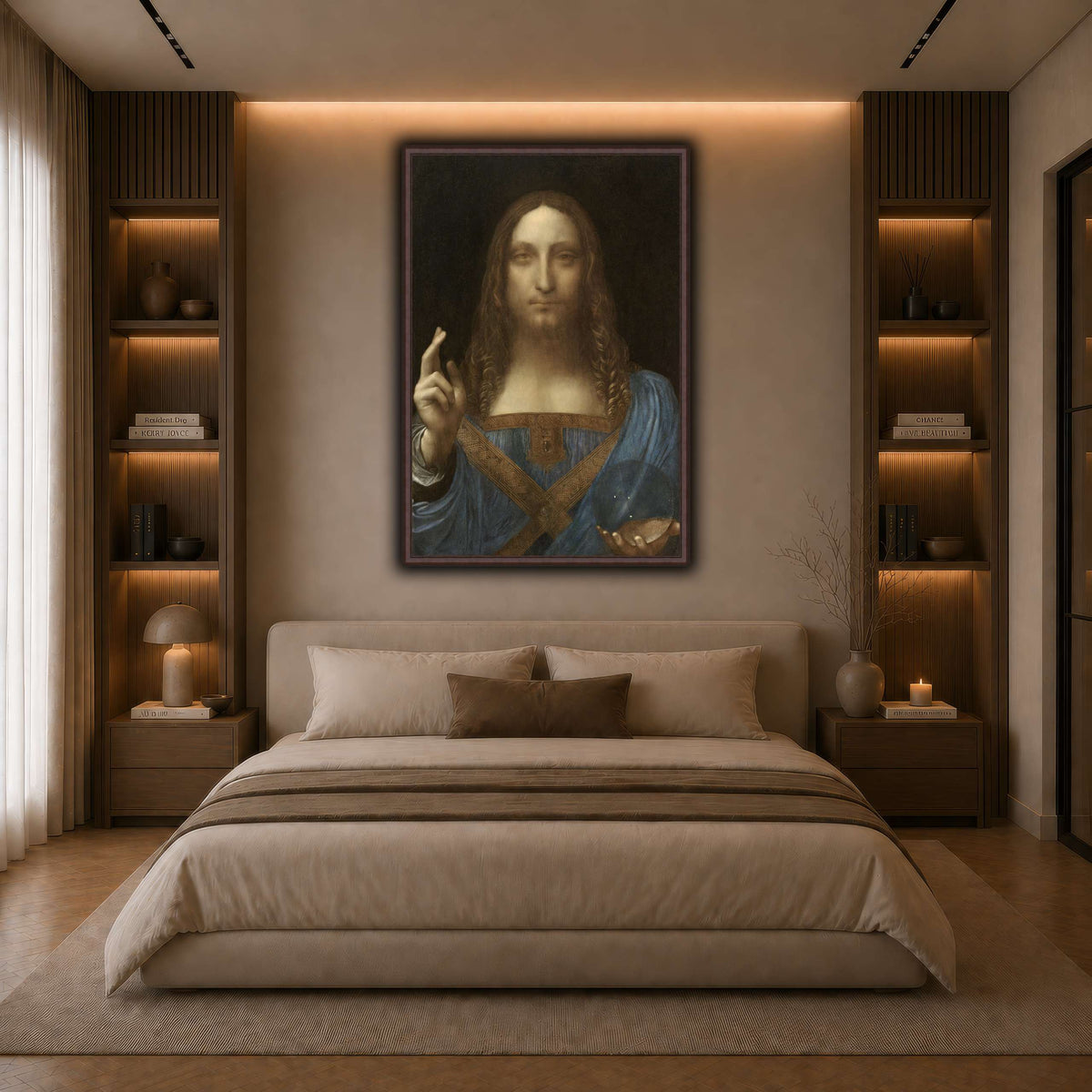 Leonardo_da_Vinci,_Salvator_Mundi_result dark neutral-bedroom