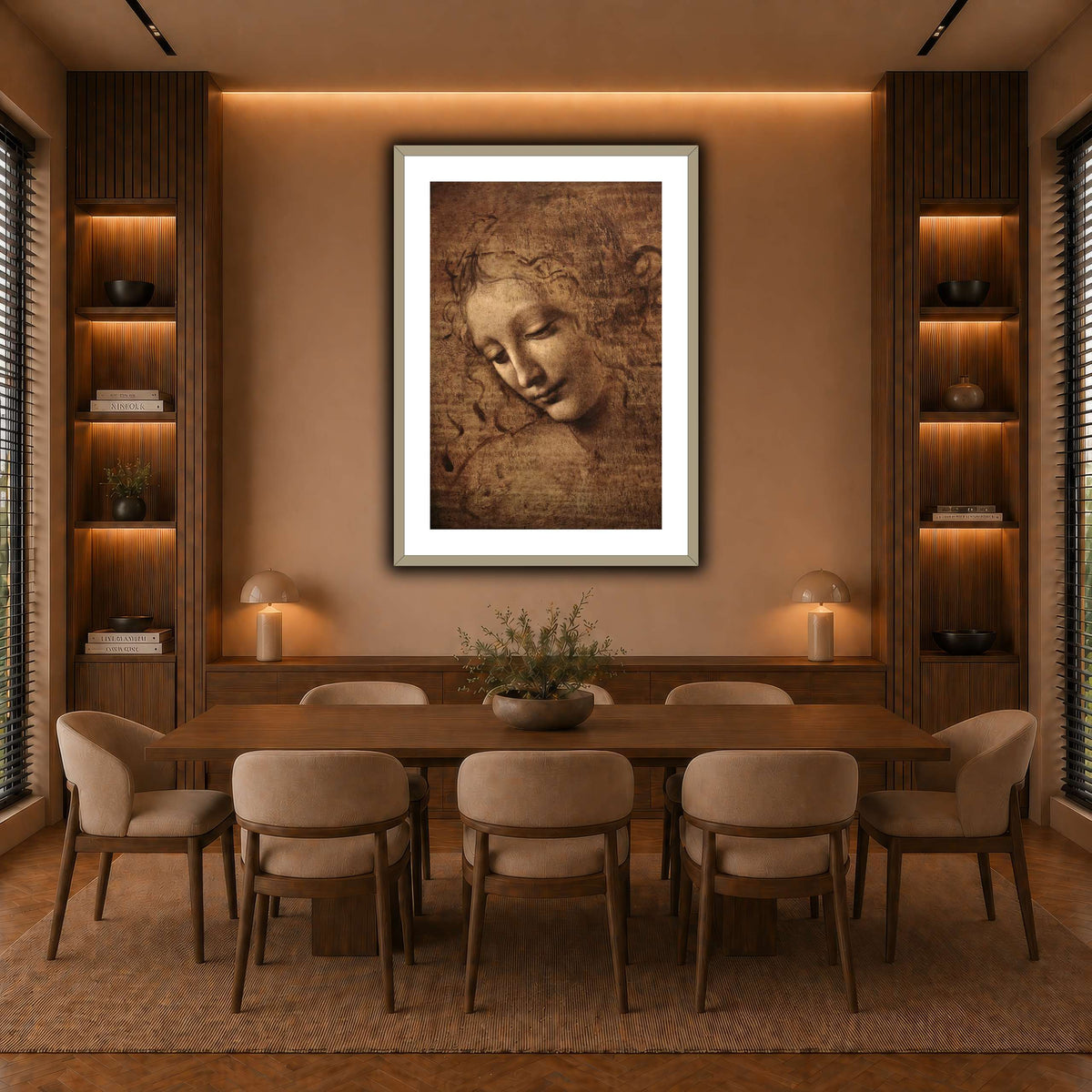Leonardo_da_vinci_-_La_scapigliata warm-dining room
