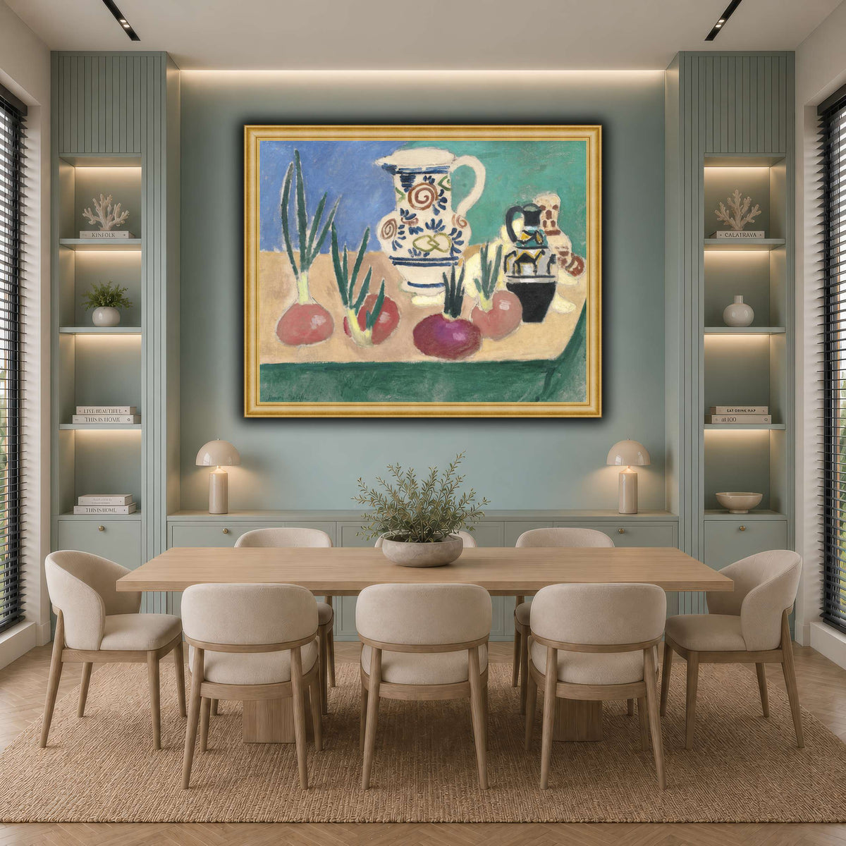 Les_Oignons_roses_Henri_Matisse cool-dining