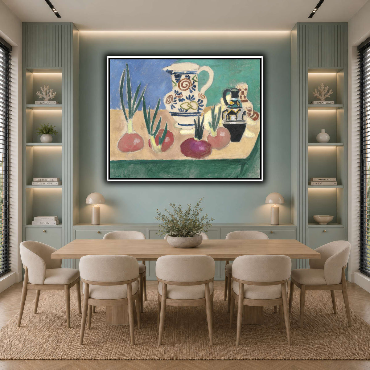 Les_Oignons_roses_Henri_Matisse cool-dining