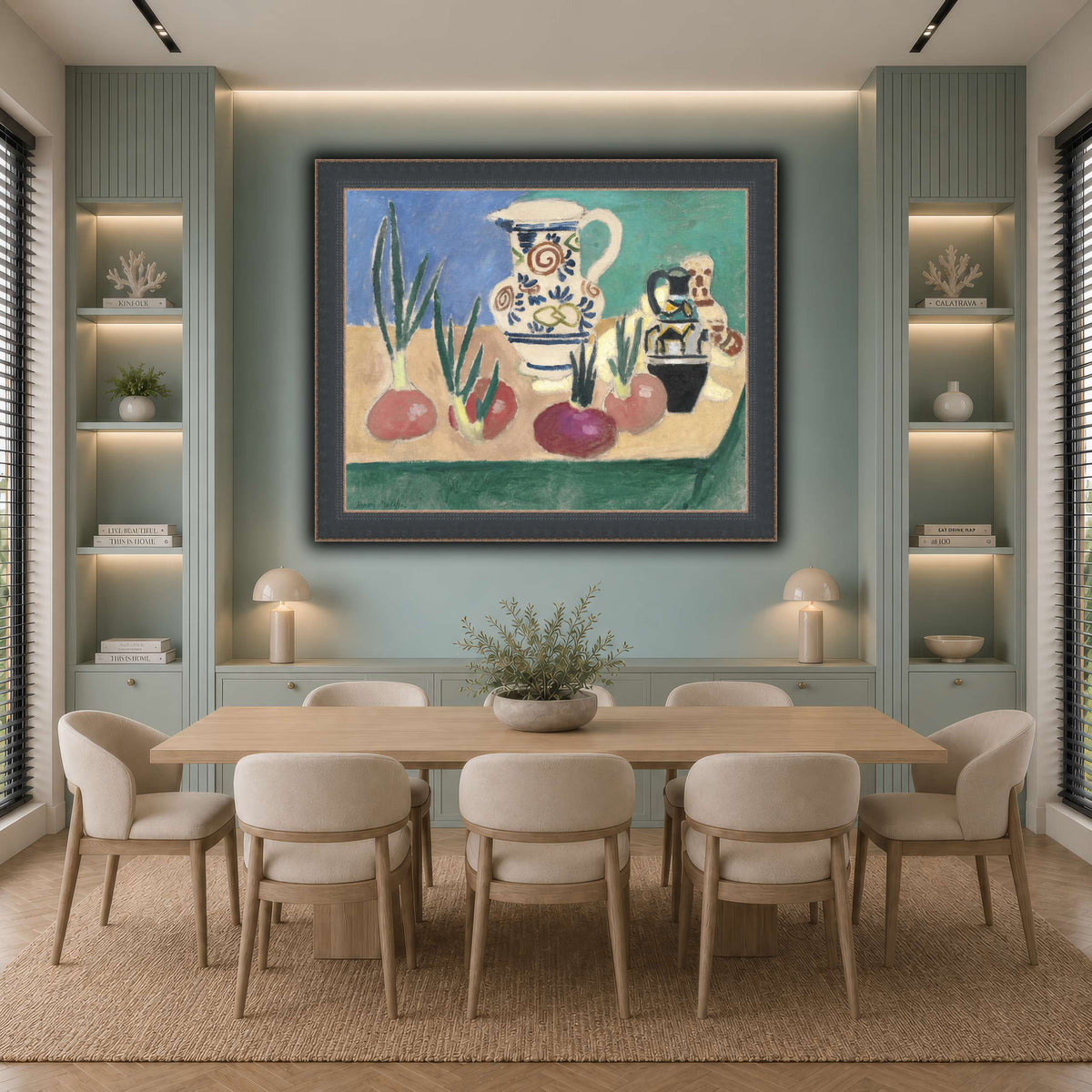 Les_Oignons_roses_Henri_Matisse cool-dining