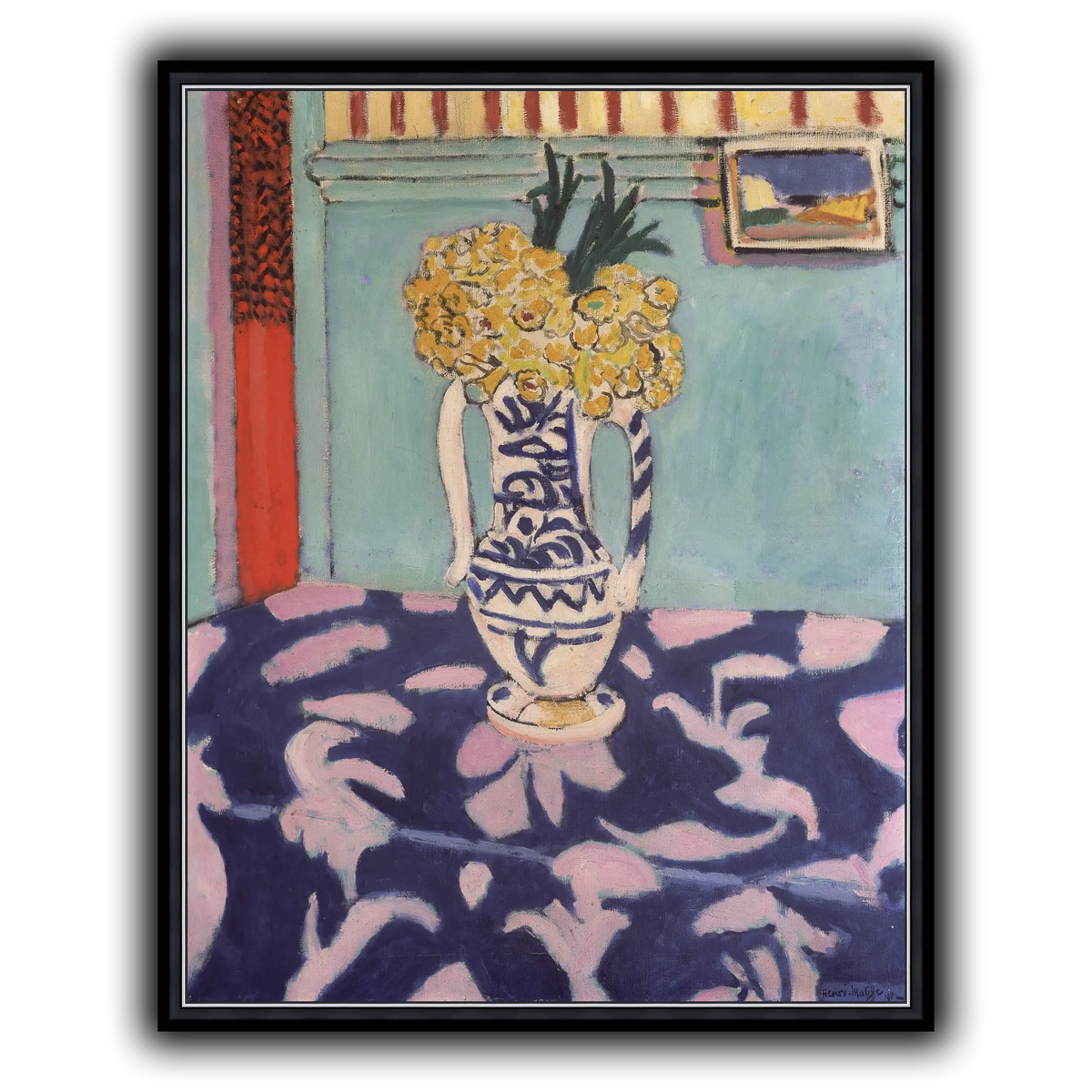 Les_coucous,_tapis_bleu_et_rose_Henri_Matisse