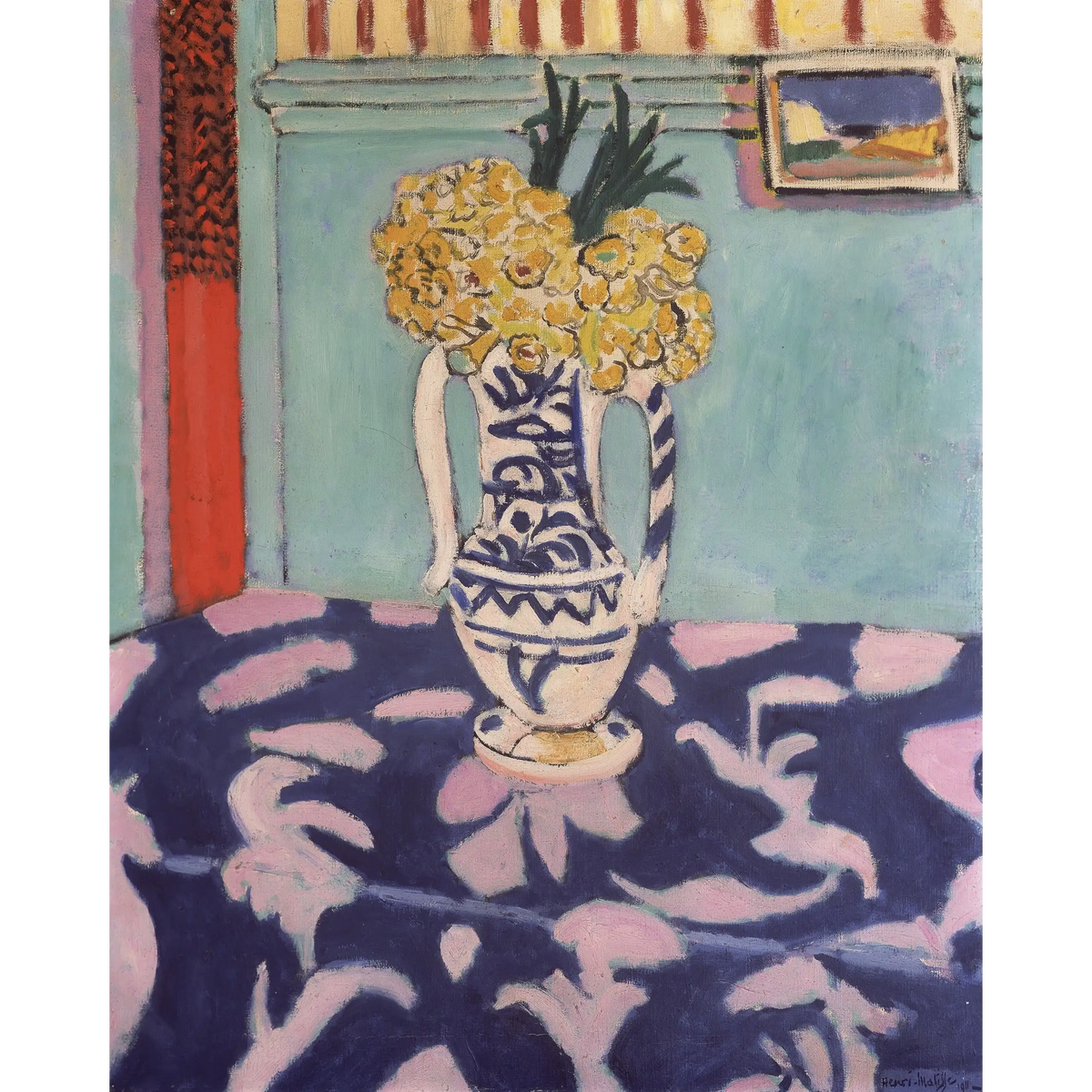 Les_coucous,_tapis_bleu_et_rose_Henri_Matisse