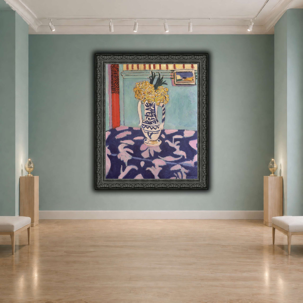 Les_coucous,_tapis_bleu_et_rose_Henri_Matisse cool-agallery