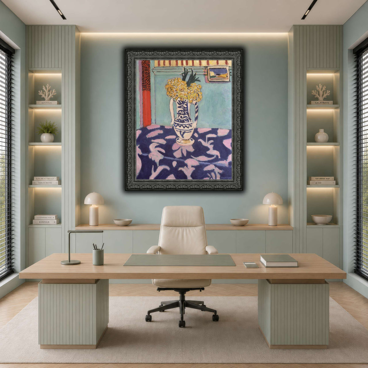 Les_coucous,_tapis_bleu_et_rose_Henri_Matisse cool-office