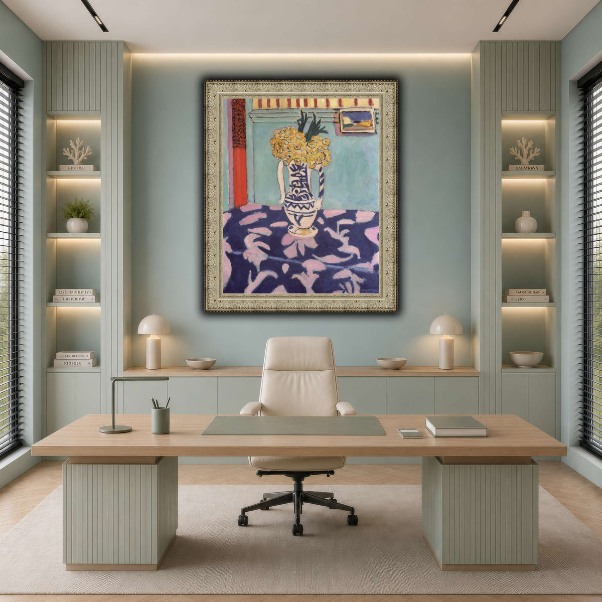 Les_coucous,_tapis_bleu_et_rose_Henri_Matisse cool-office