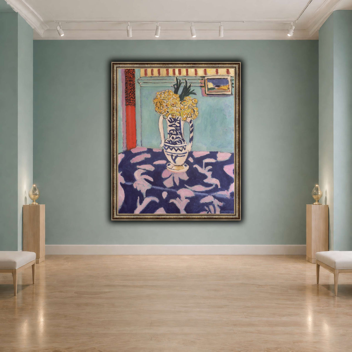 Les_coucous,_tapis_bleu_et_rose_Henri_Matisse cool-agallery