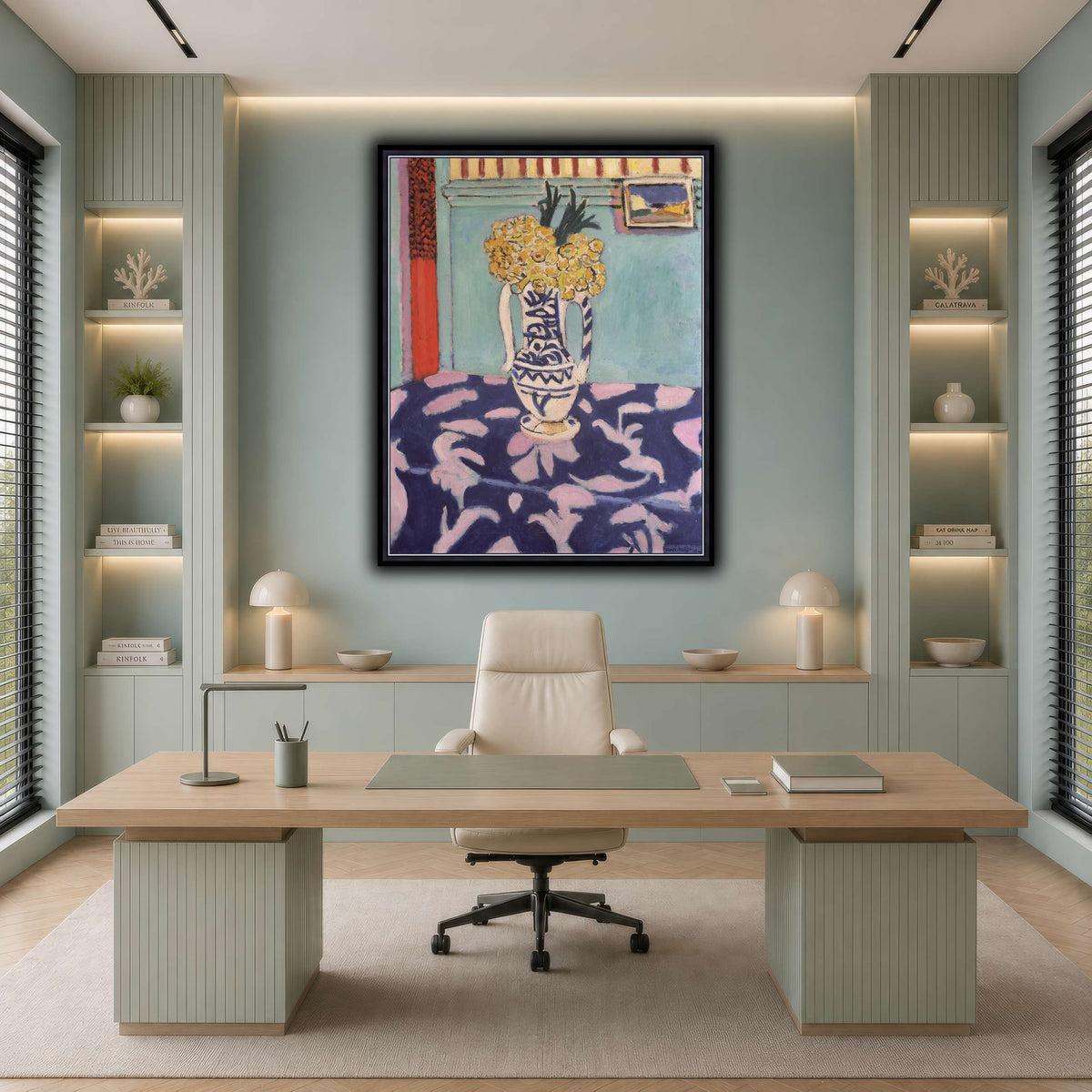 Les_coucous,_tapis_bleu_et_rose_Henri_Matisse cool-office