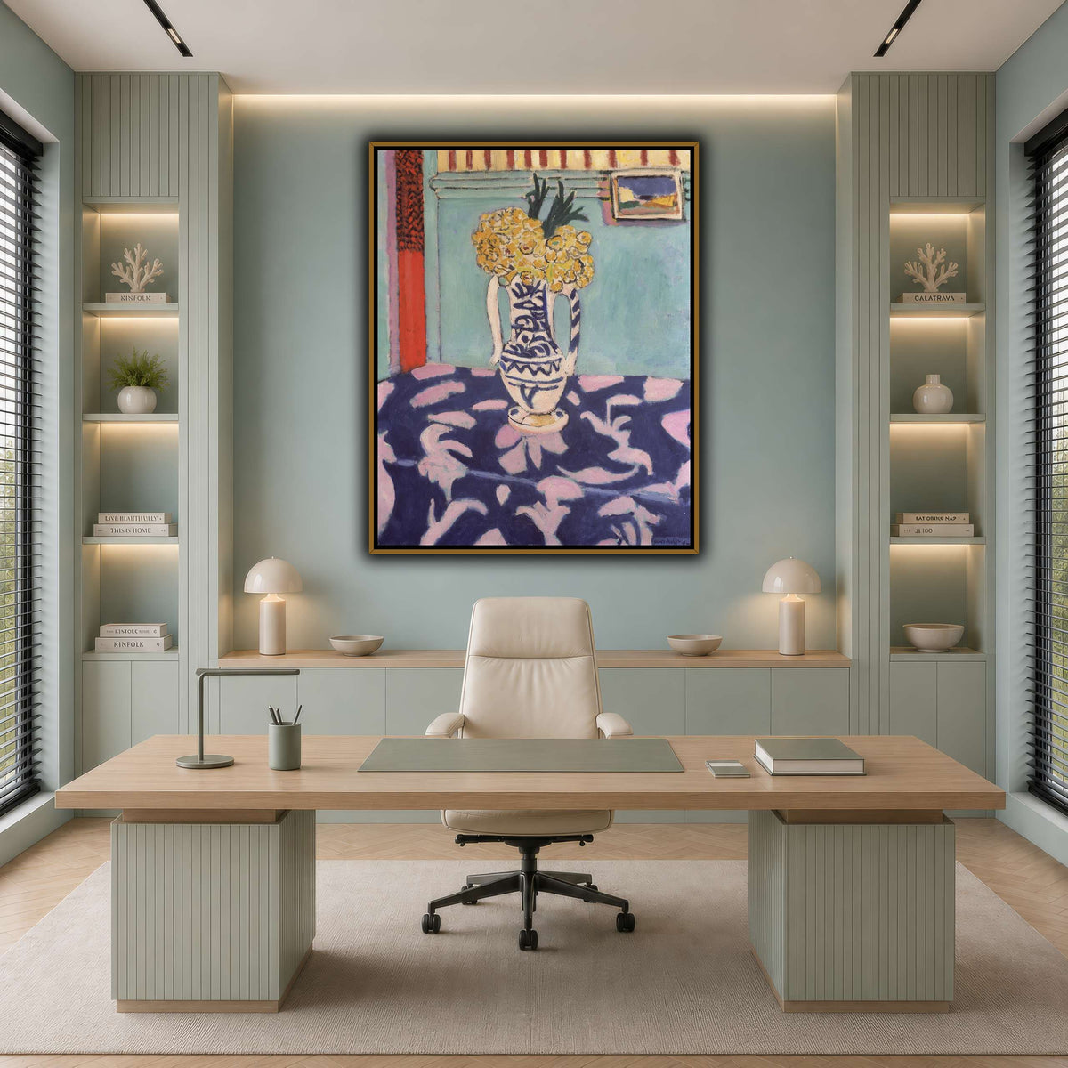 Les_coucous,_tapis_bleu_et_rose_Henri_Matisse cool-office