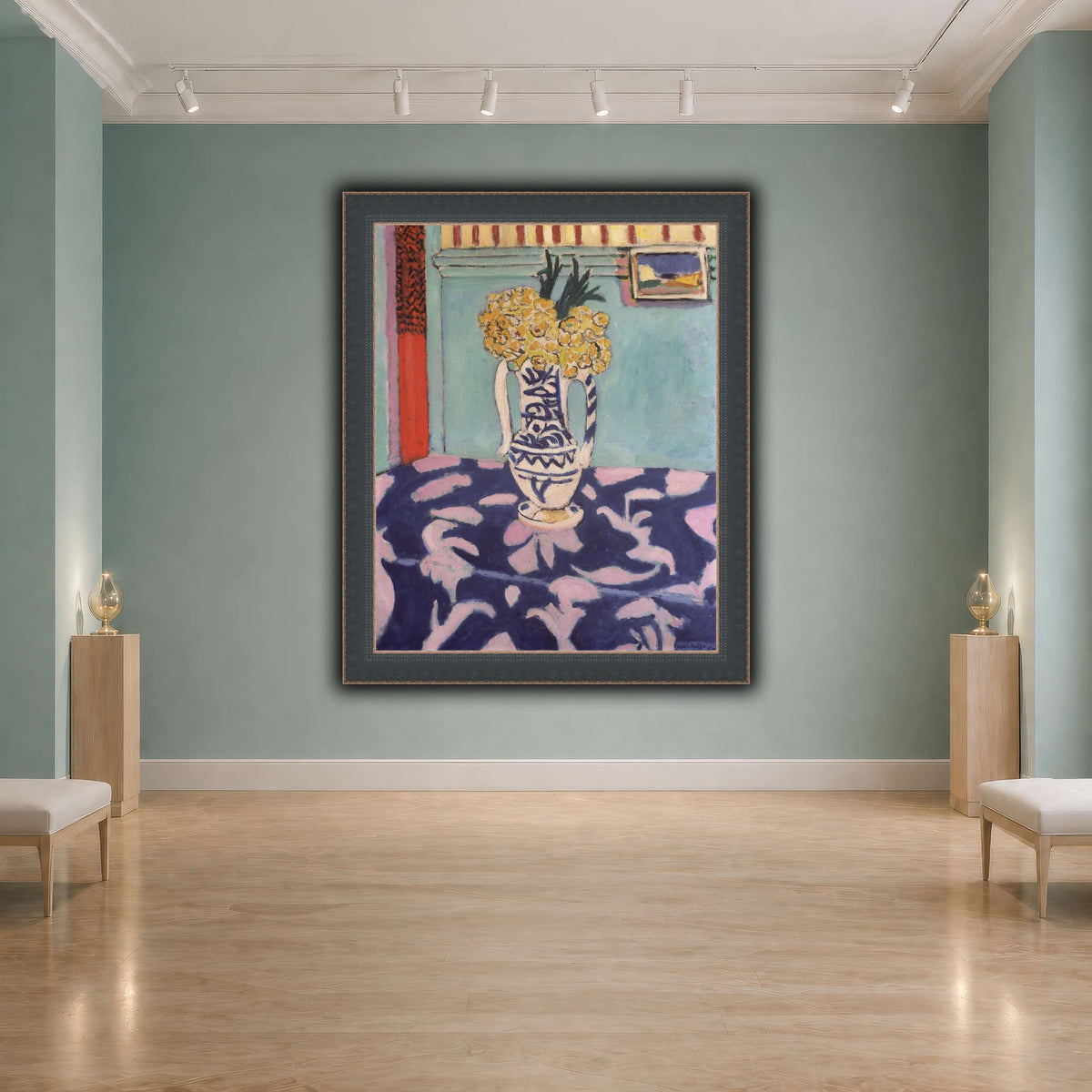 Les_coucous,_tapis_bleu_et_rose_Henri_Matisse cool-agallery