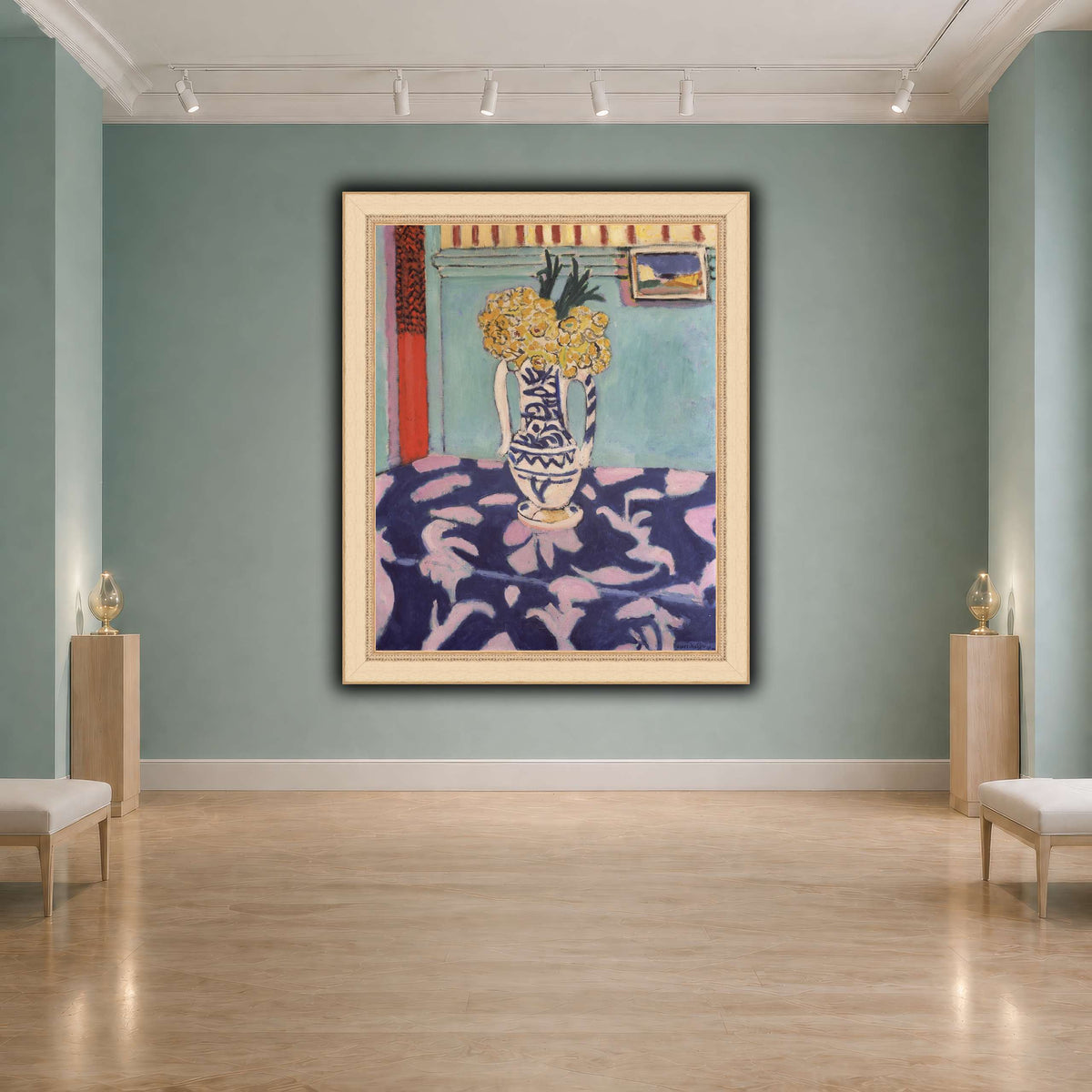 Les_coucous,_tapis_bleu_et_rose_Henri_Matisse cool-agallery