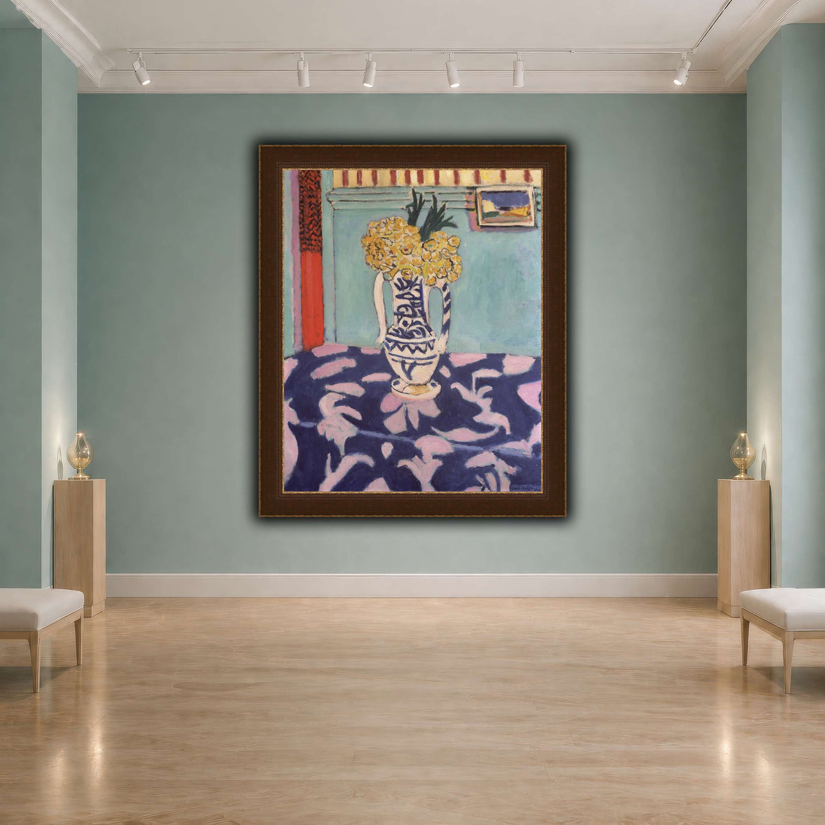 Les_coucous,_tapis_bleu_et_rose_Henri_Matisse cool-agallery