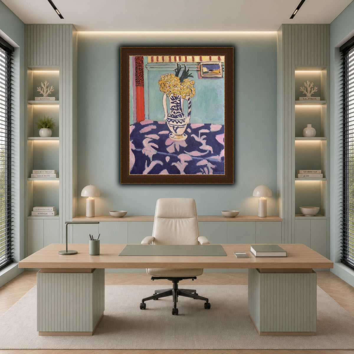 Les_coucous,_tapis_bleu_et_rose_Henri_Matisse cool-office