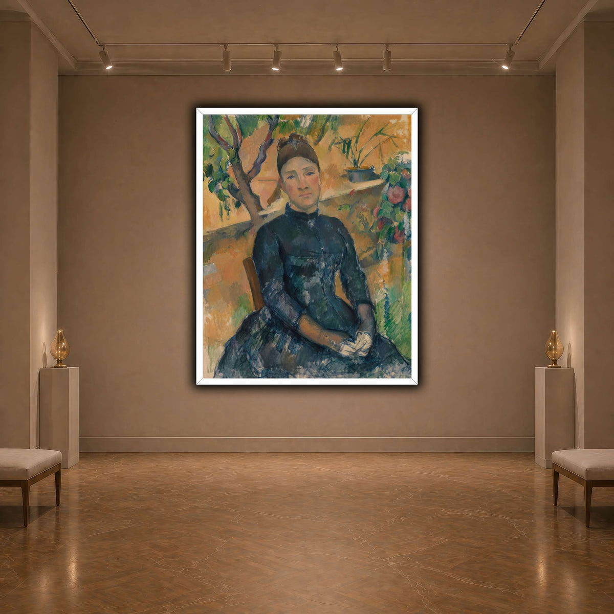 Madame_Cézanne__Paul_Cezanne dark neutral-agallery