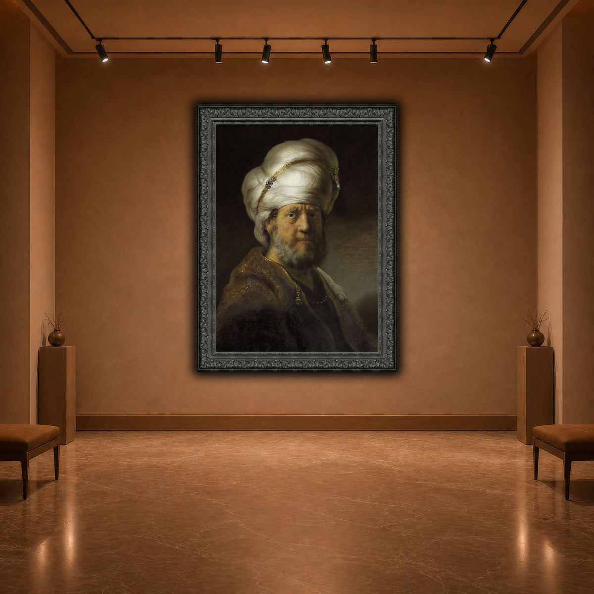 Man-in-Oriental-Clothing_Rembrandt-van-Rijn warm-agallery