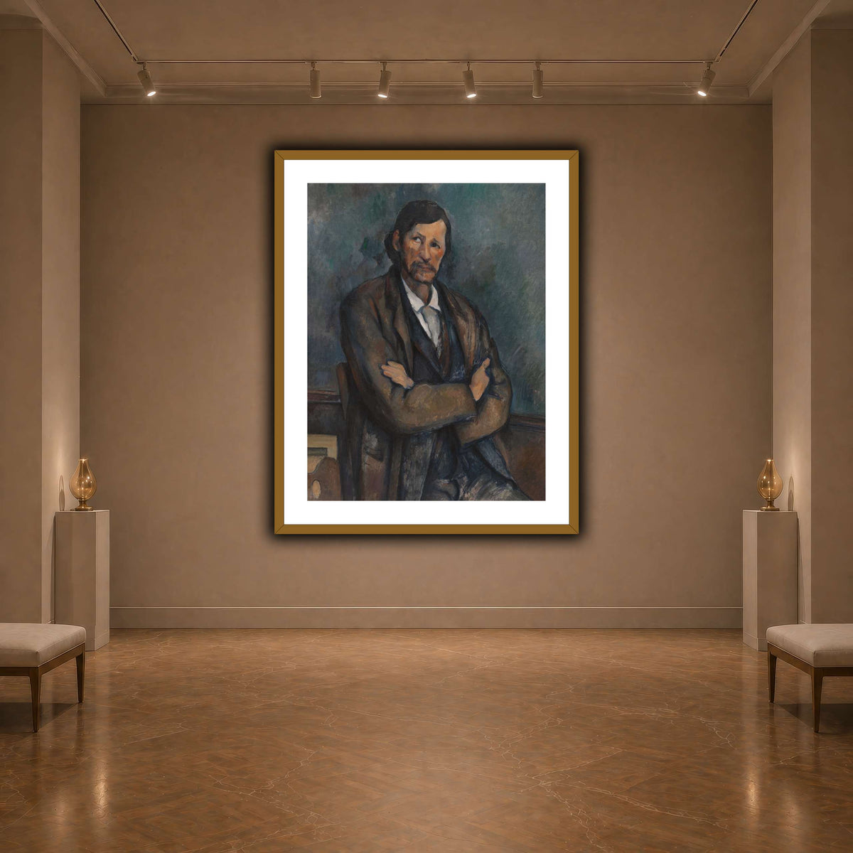 Man_With_Crossed_Arms_Paul_Cezanne dark neutral-agallery