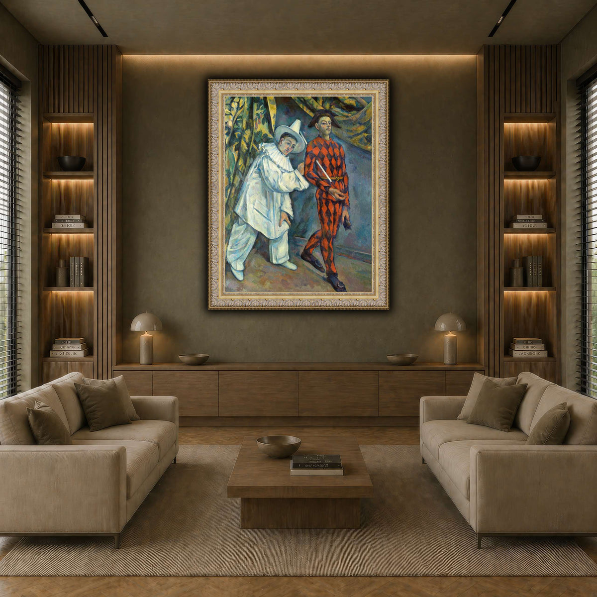 Mardi_gras_Paul_Cezanne earth-living room