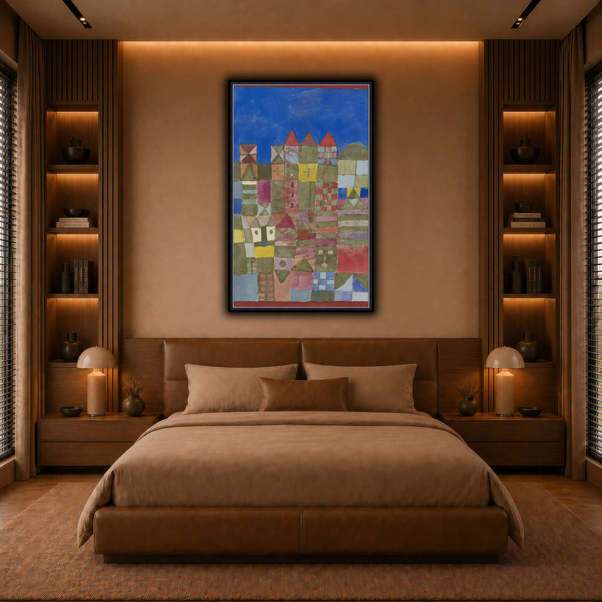 Marjamshausen-1928_paul-klee warm-bedroom