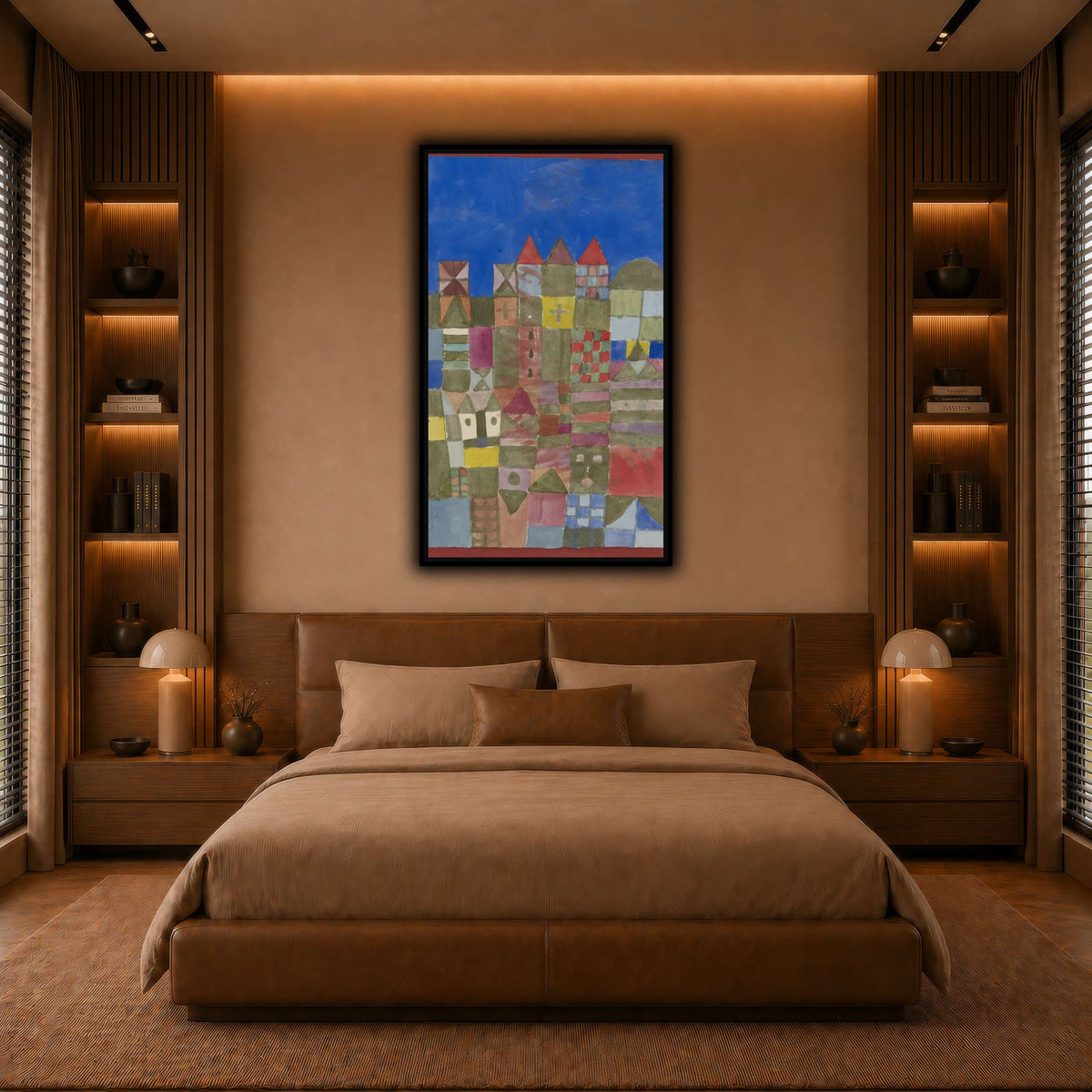Marjamshausen-1928_paul-klee warm-bedroom