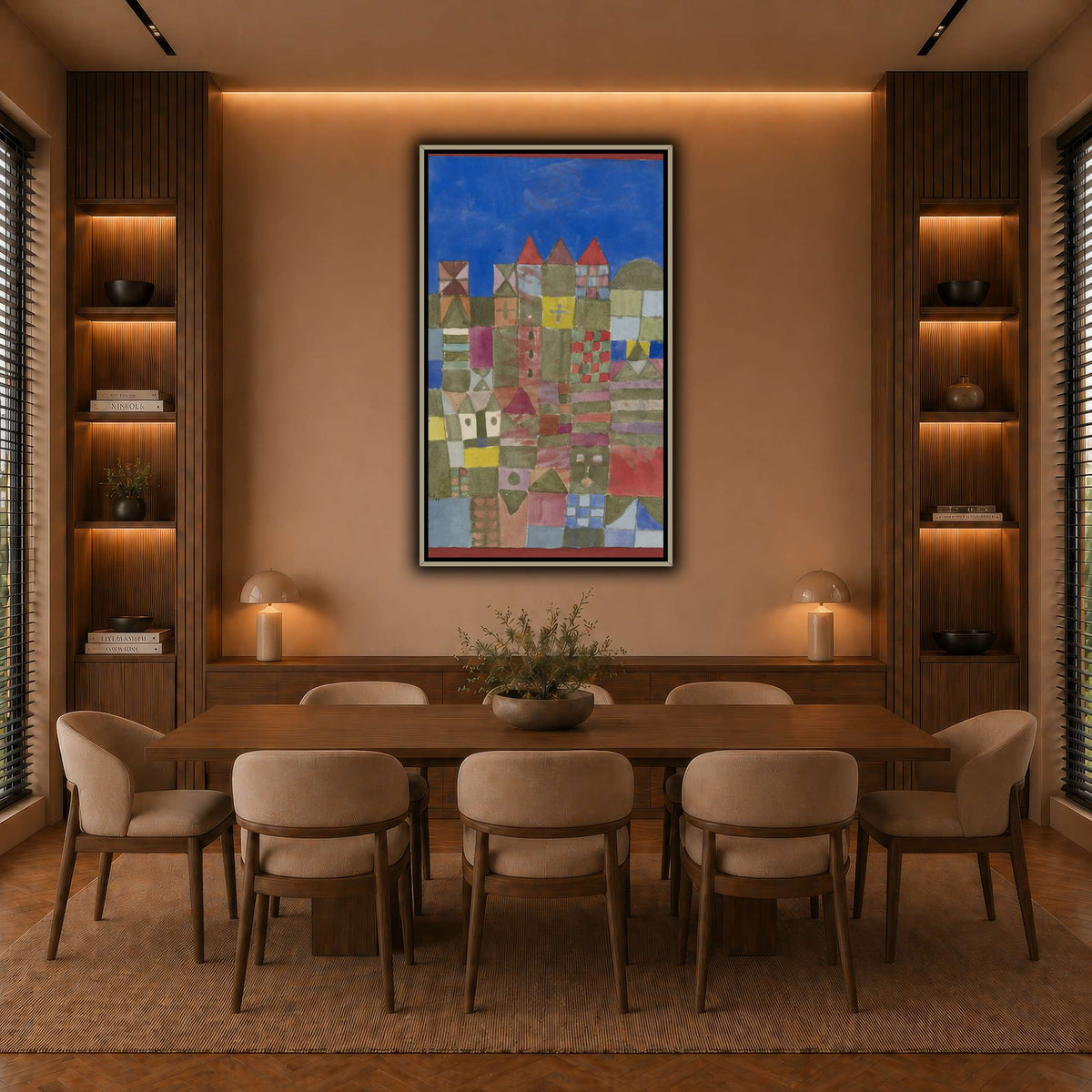 Marjamshausen-1928_paul-klee warm-dining room