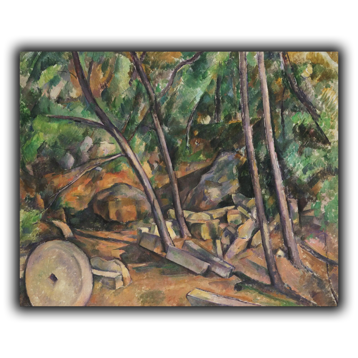 Millstone_in_the_Park_of_the_Château_Paul_Cezanne