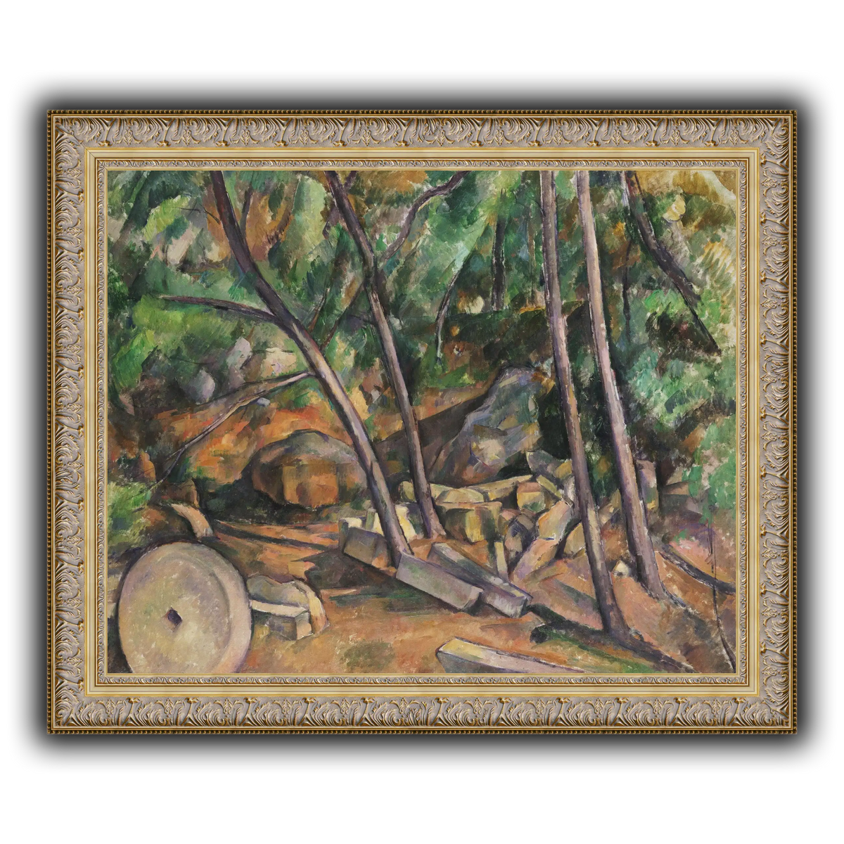 Millstone_in_the_Park_of_the_Château_Paul_Cezanne
