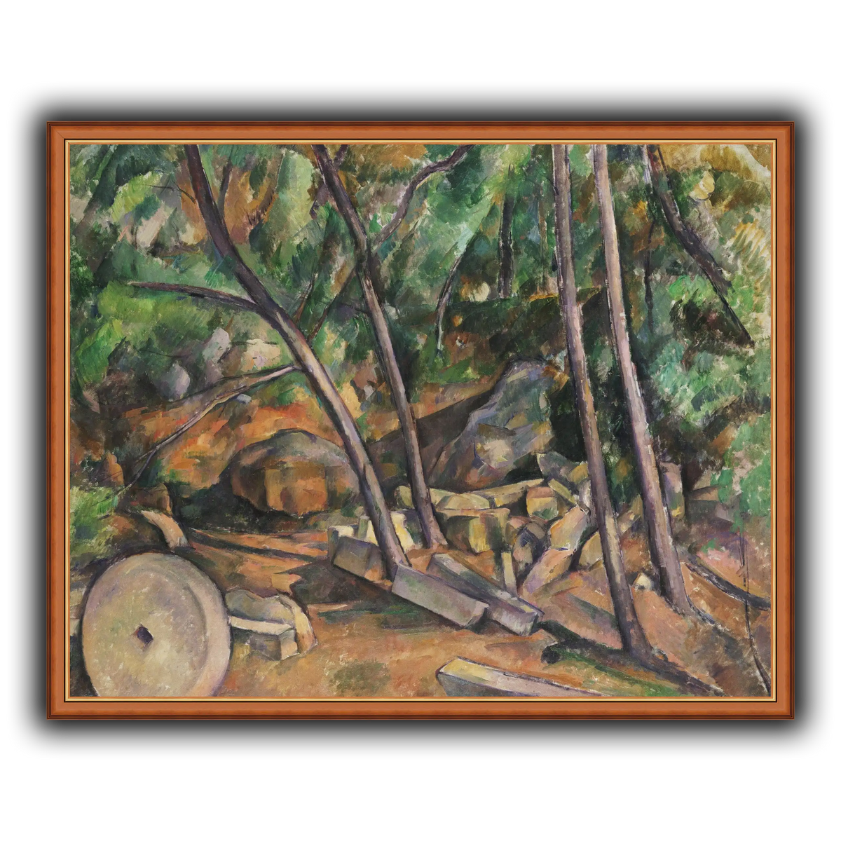 Millstone_in_the_Park_of_the_Château_Paul_Cezanne