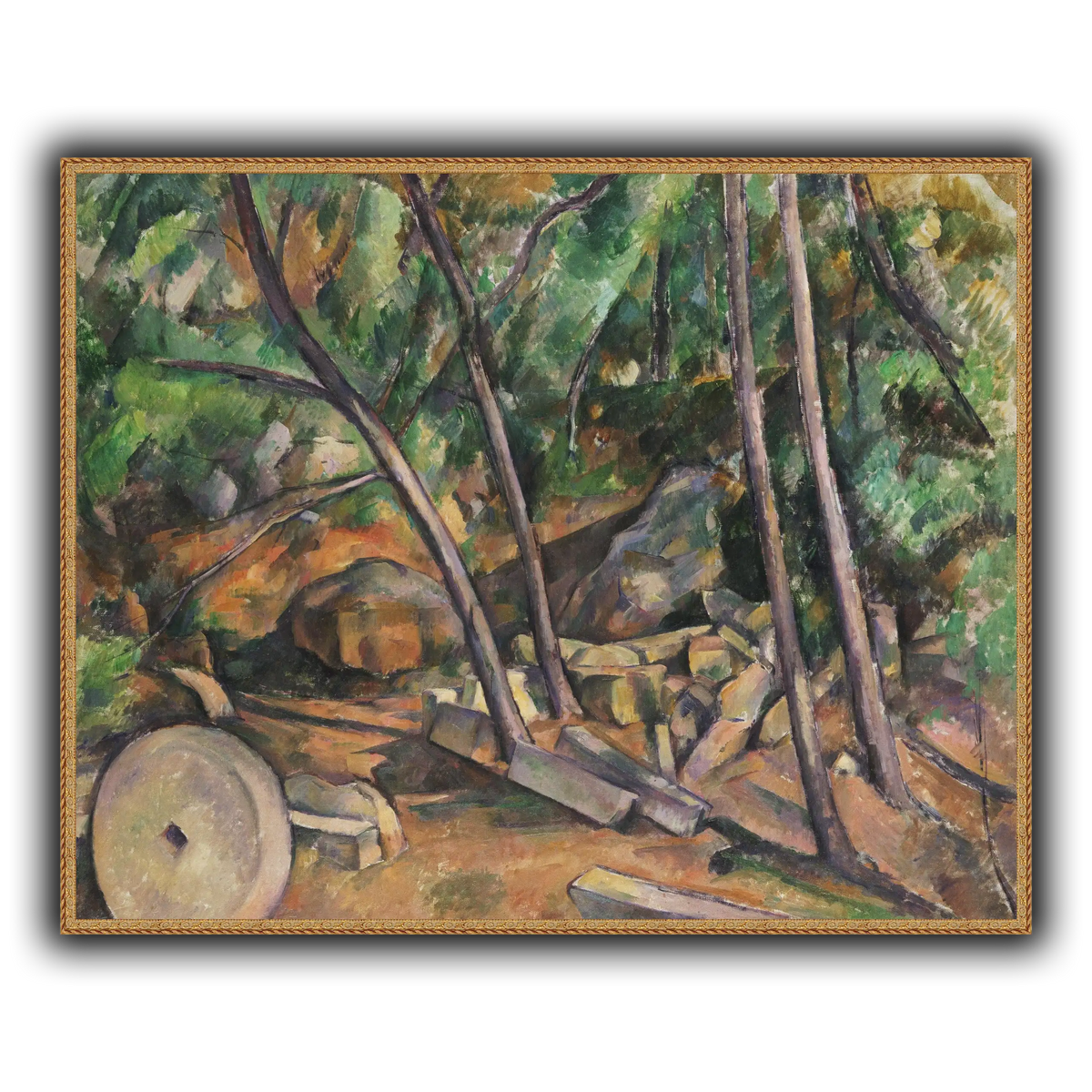 Millstone_in_the_Park_of_the_Château_Paul_Cezanne