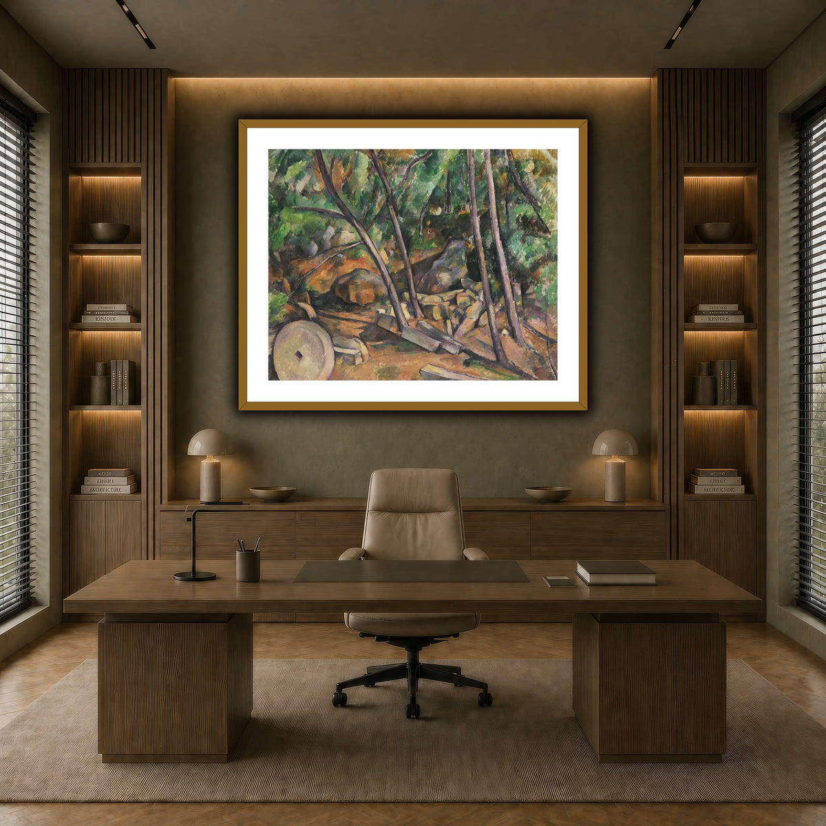 Millstone_in_the_Park_of_the_Château_Paul_Cezanne earth-office