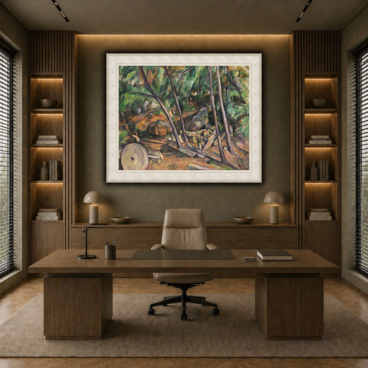 Millstone_in_the_Park_of_the_Château_Paul_Cezanne earth-office