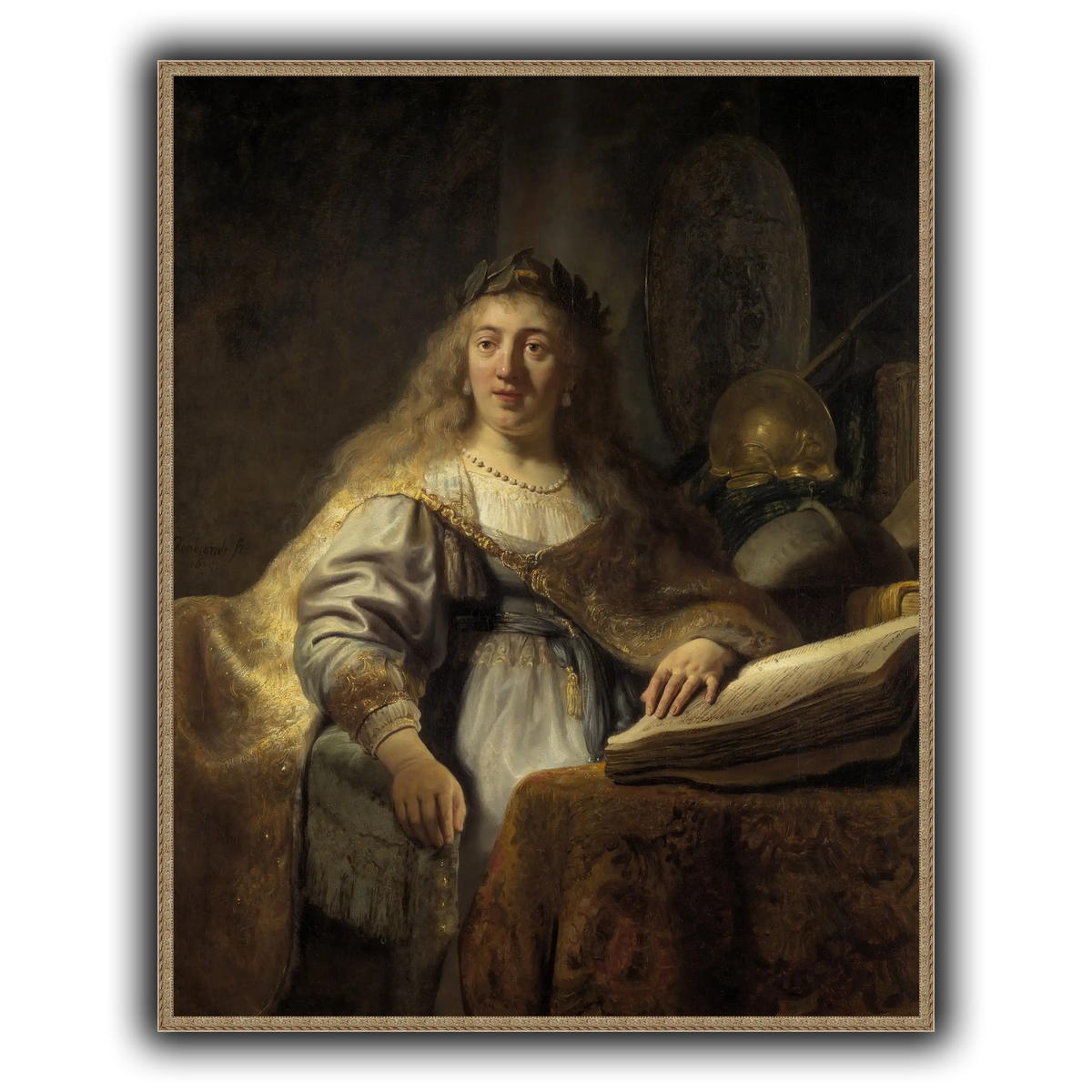 Minerva-in-Her-Study_Rembrandt-van-Rijn
