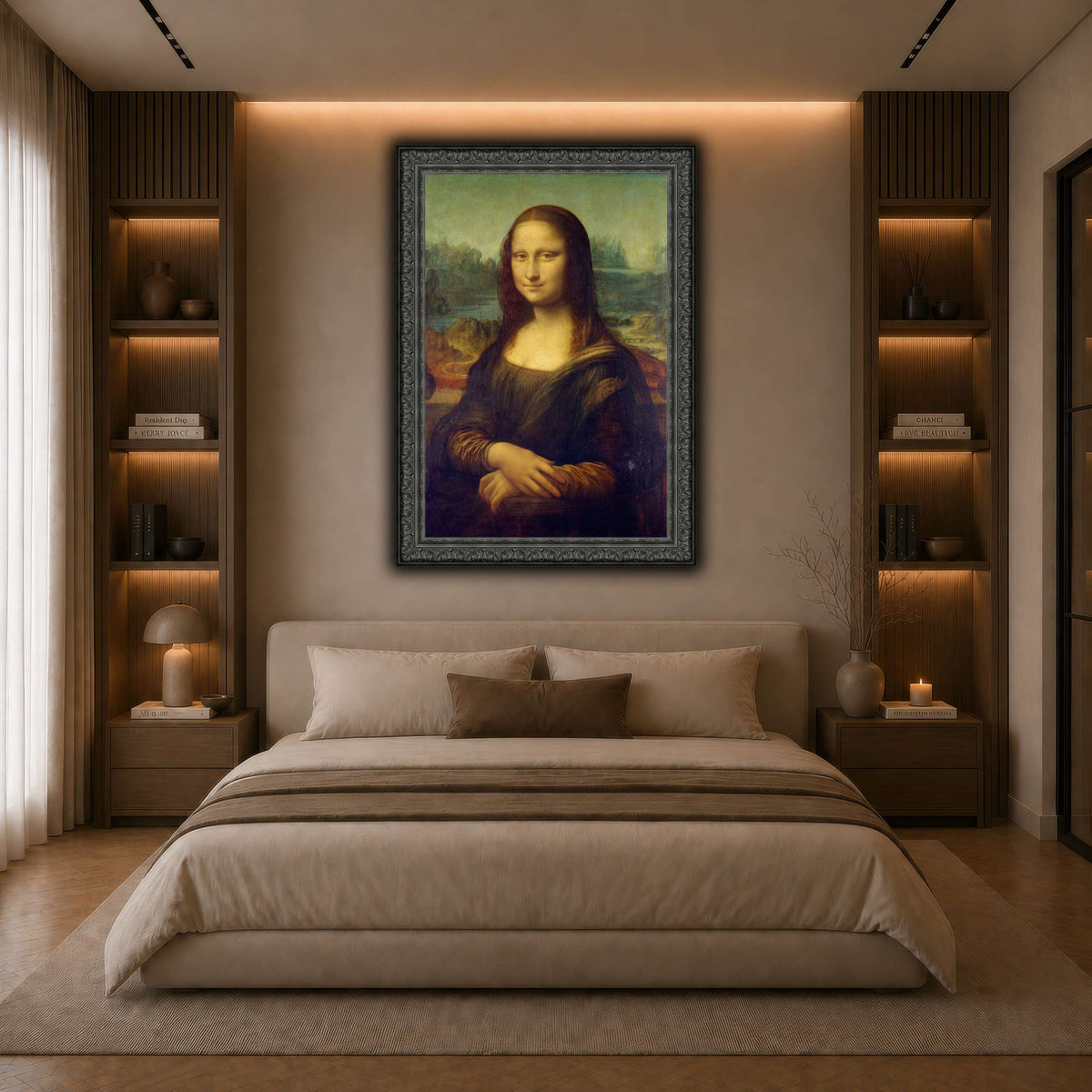 Mona_Lisa,_by_Leonardo_da_Vinci_result dark neutral-bedroom