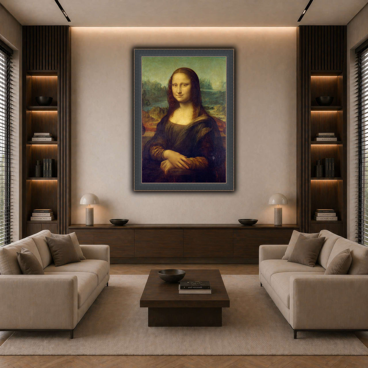 Mona_Lisa,_by_Leonardo_da_Vinci_result dark neutral-living room