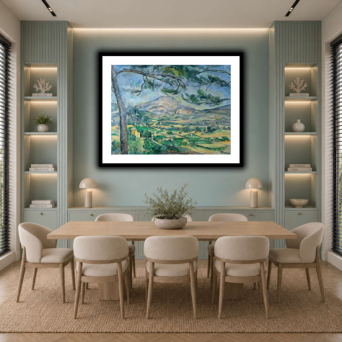 Mont_Sainte-Victoire_with_Large_Pine_by_Paul_Cezanne cool-dining