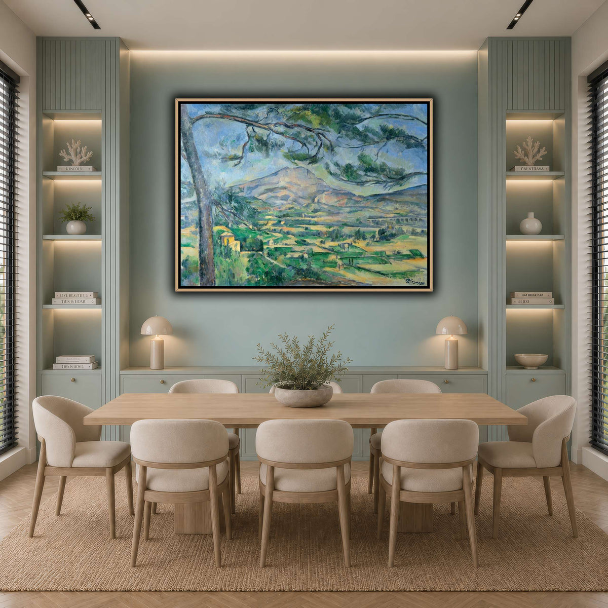 Mont_Sainte-Victoire_with_Large_Pine_by_Paul_Cezanne cool-dining