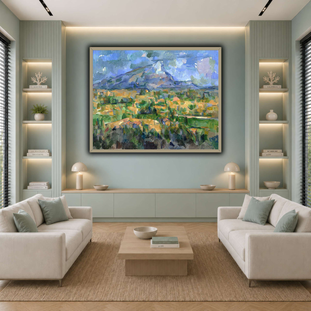 Montagne_Sainte-Victoire_Paul_Cezanne cool-living room