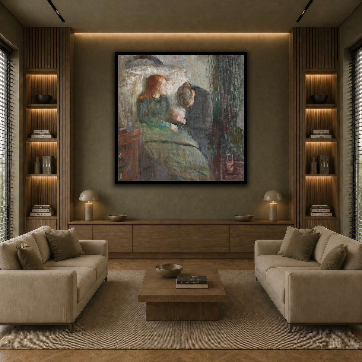 Munch_Det_Syke_Barn earth-living room