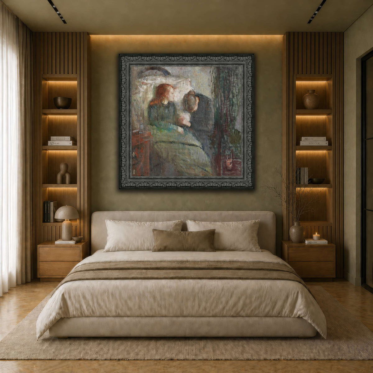 Munch_Det_Syke_Barn earth-bedroom