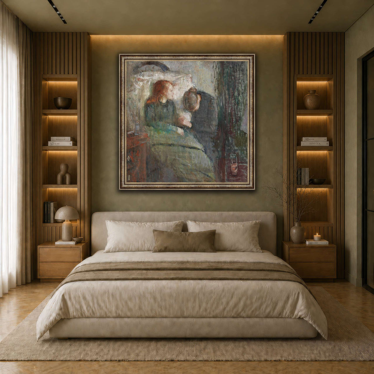 Munch_Det_Syke_Barn earth-bedroom