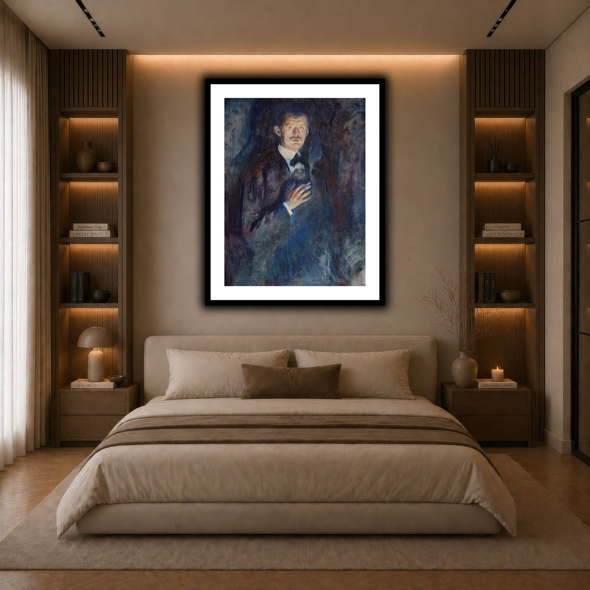 Munch_SelfBurningCigarette dark neutral-bedroom