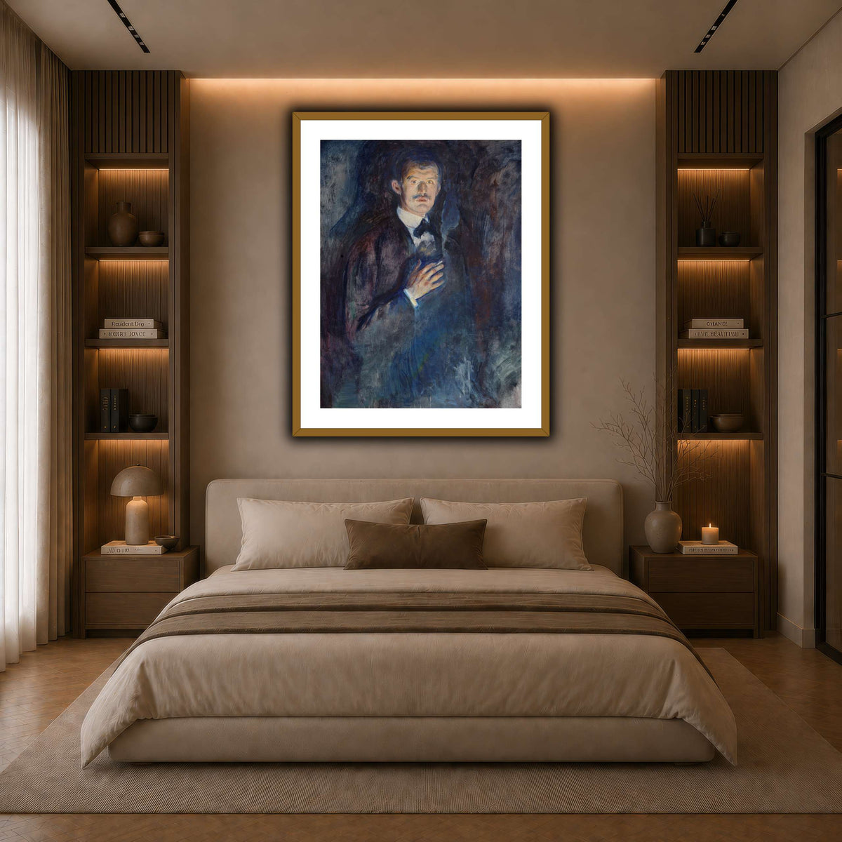 Munch_SelfBurningCigarette dark neutral-bedroom