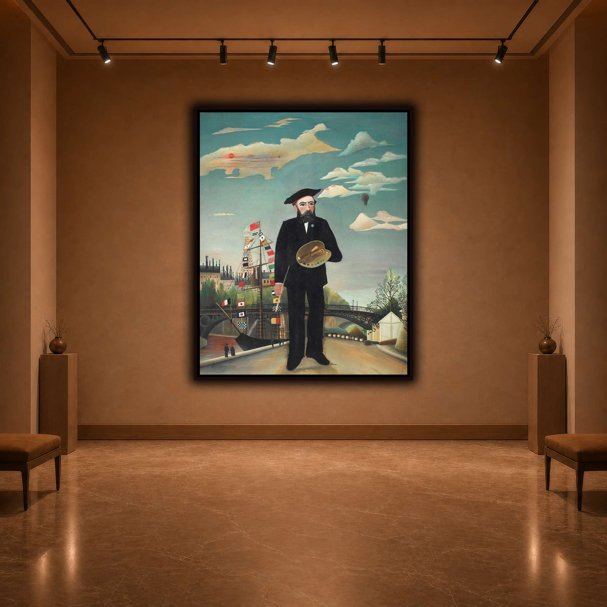 Myself-Portrait-Landscape-1890_Henri-Rousseau warm-agallery