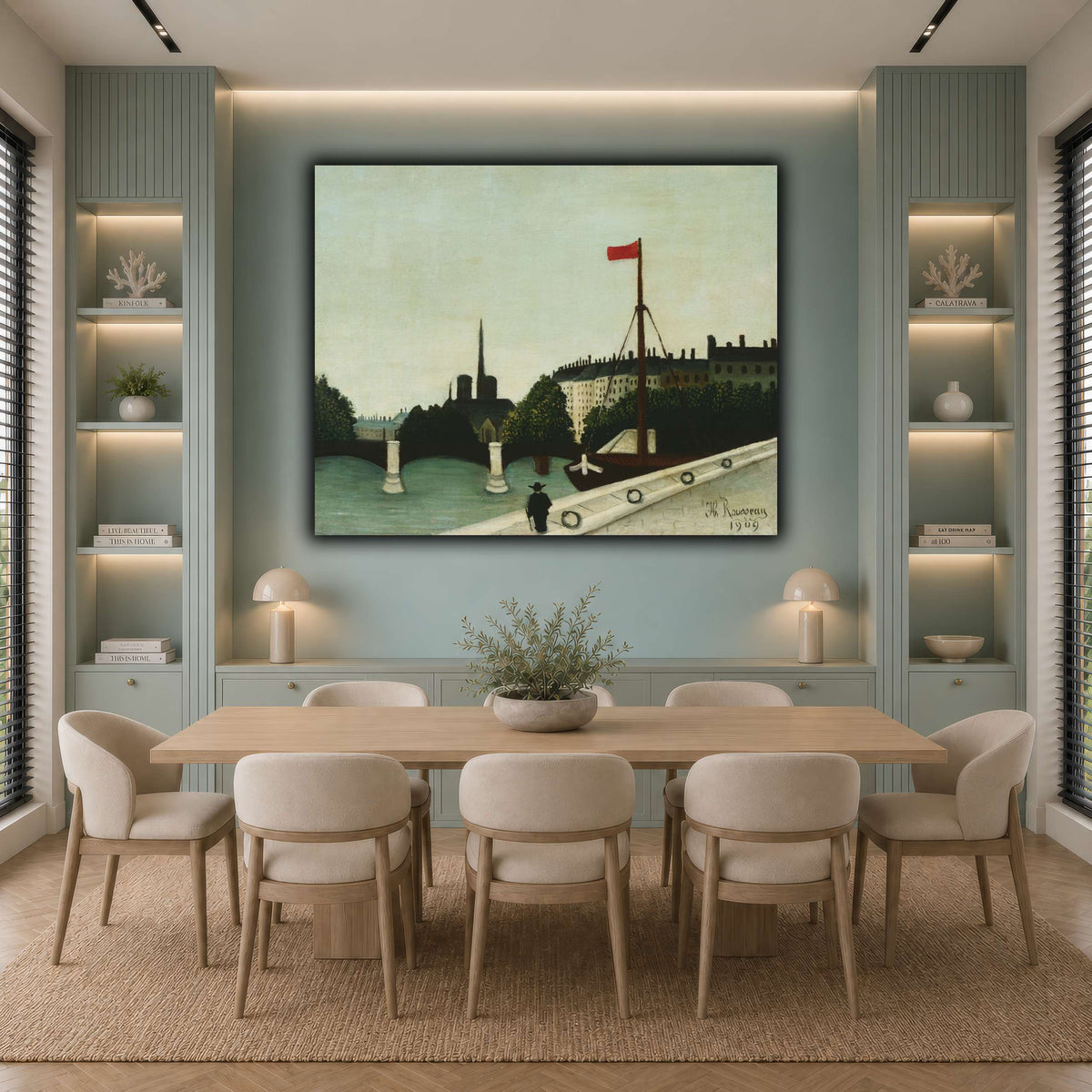 Notre-Dame-1909_Henri-Rousseau cool-dining