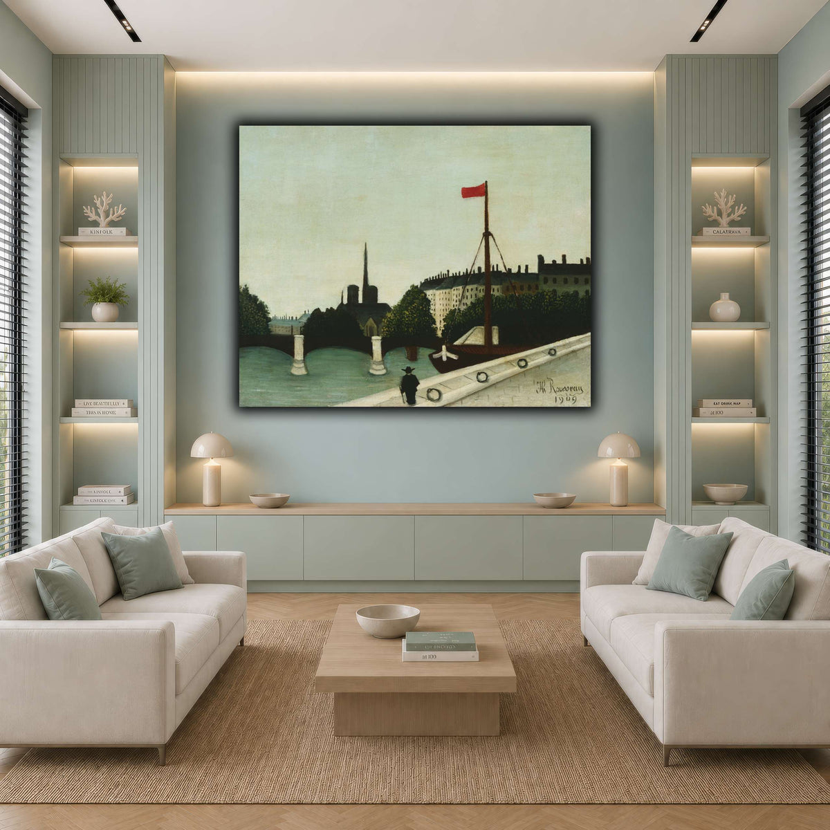 Notre-Dame-1909_Henri-Rousseau cool-living room