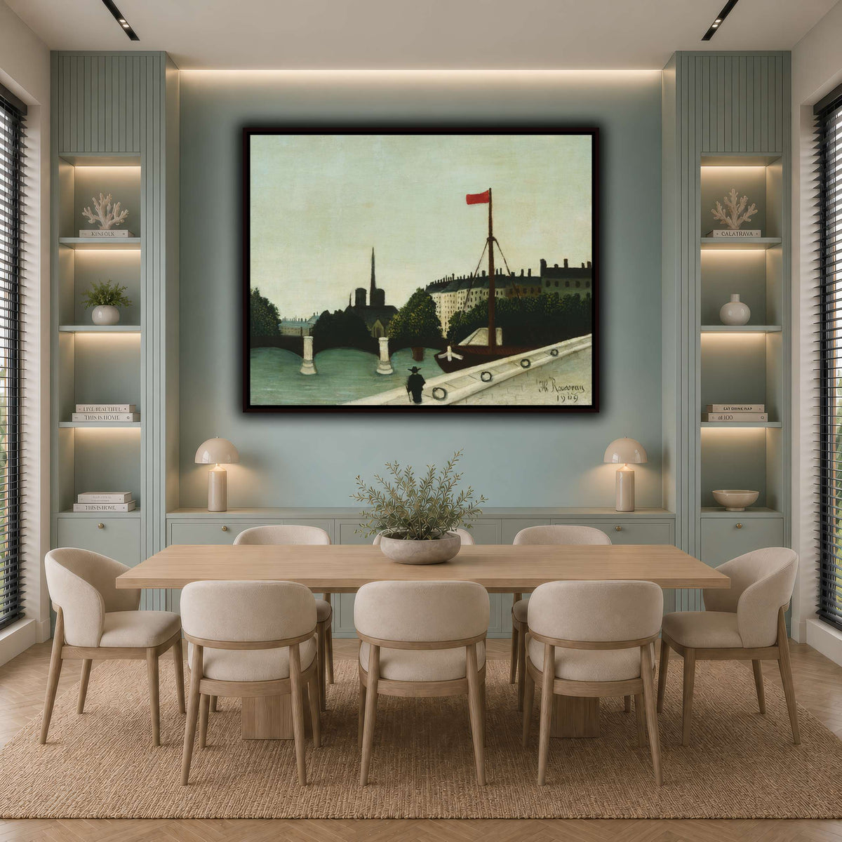 Notre-Dame-1909_Henri-Rousseau cool-dining