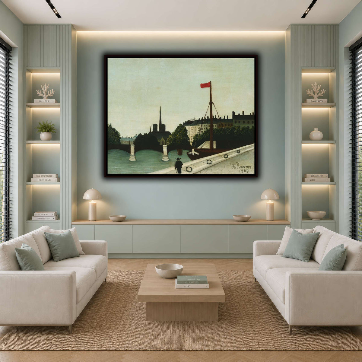 Notre-Dame-1909_Henri-Rousseau cool-living room