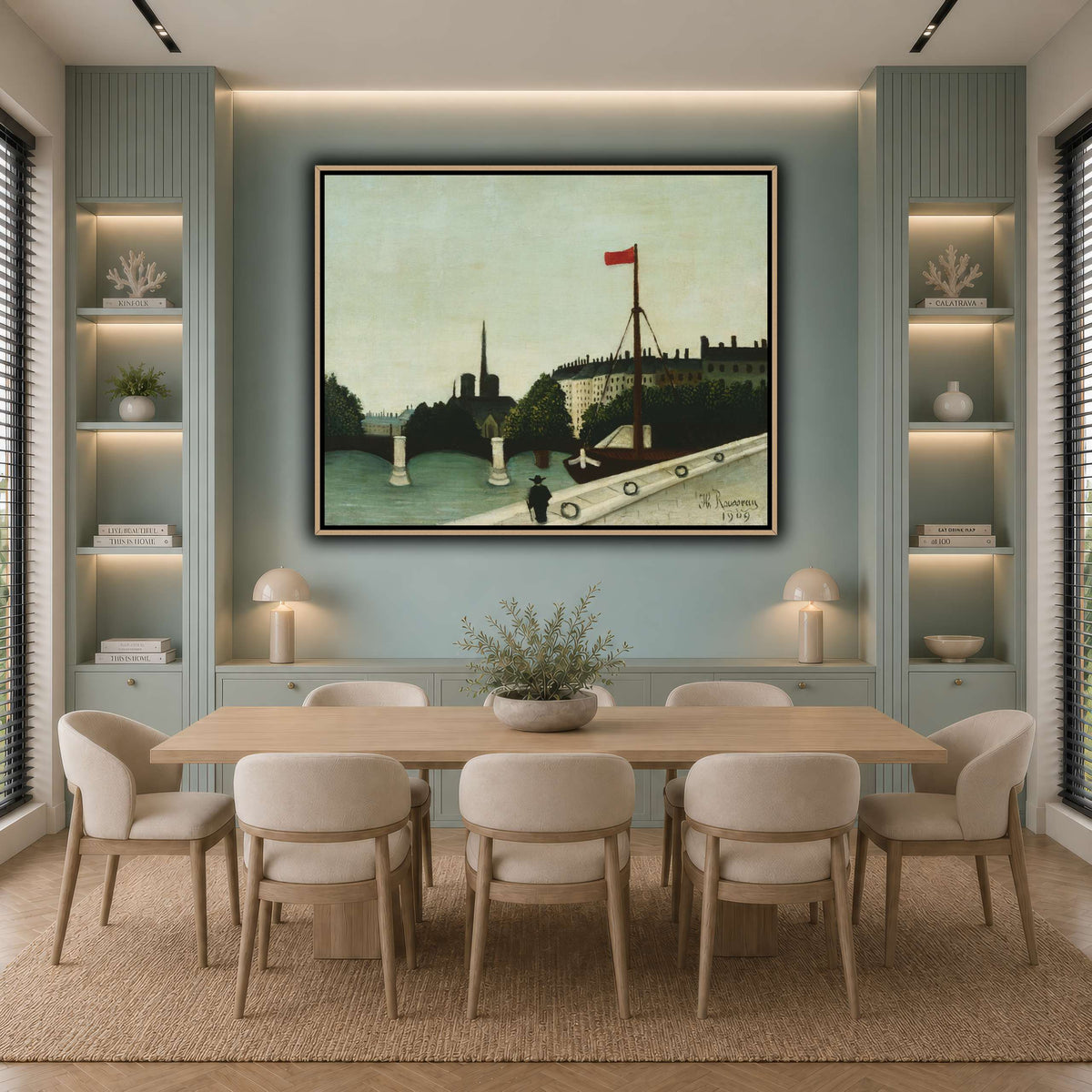 Notre-Dame-1909_Henri-Rousseau cool-dining